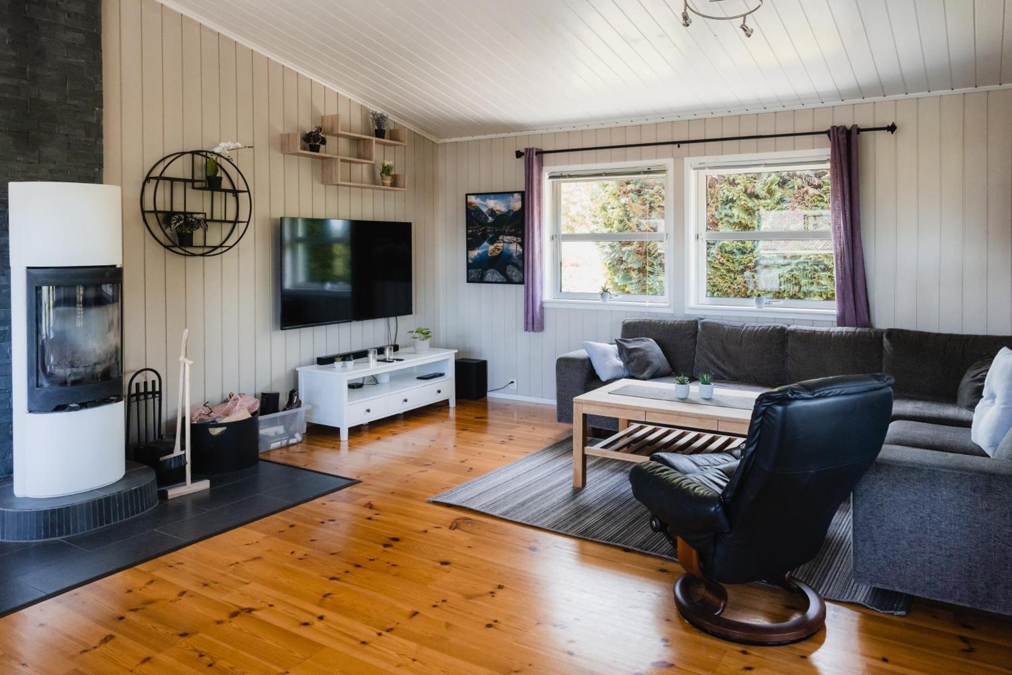 Leilighet Med Flott Uteplass Ulefoss Exterior foto